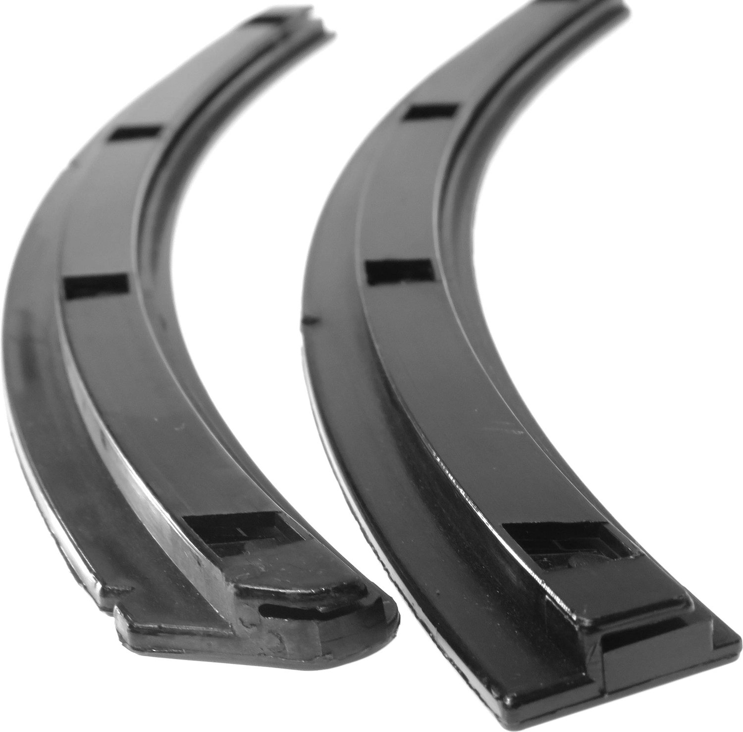 Pelgrim deurgeleider links en rechts van afzuigkap - Zwart - nr. 48403390 - 48403391 - 28551 - deurgeleidingsset voor series GWA710, GWA800, MWA120, WA70 en WA12KOR