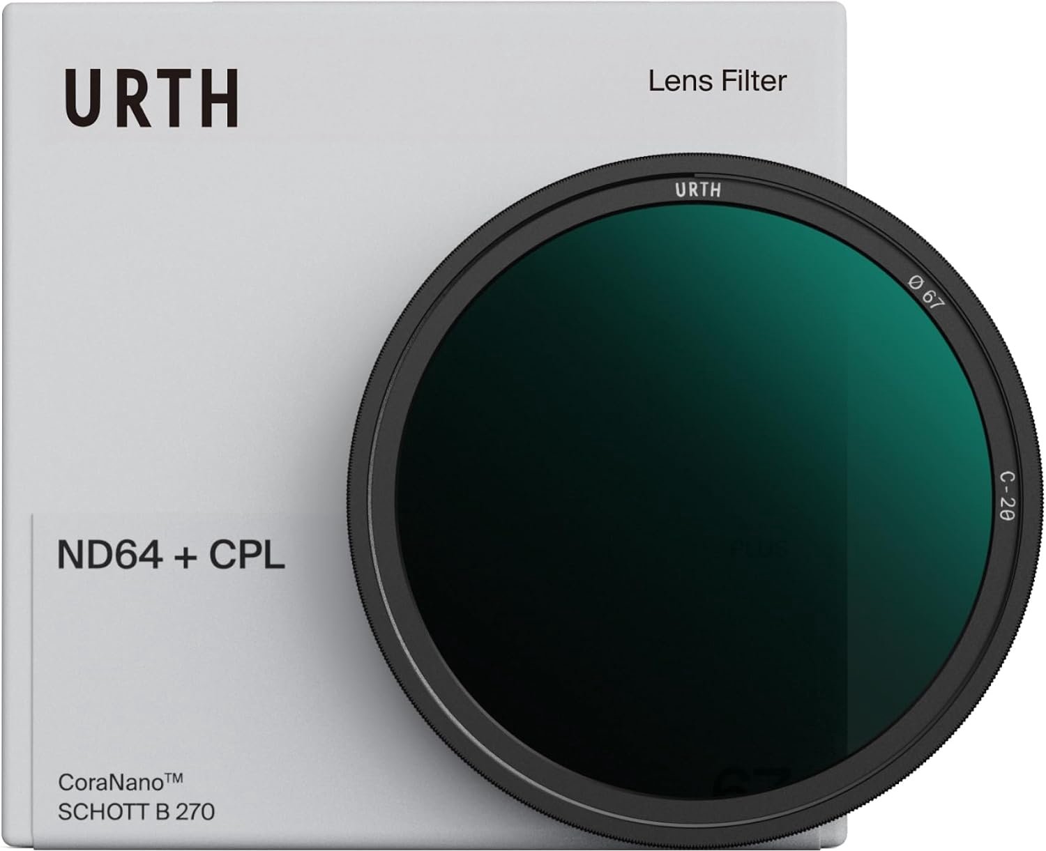 Urth 49 mm Circular Polarizing (CPL) + ND64 Lens Filter (Plus+)