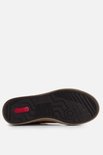 Bruine Rieker buitenzool met profiel en rood Rieker-logo.