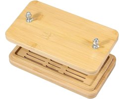 Bamboe Tofu-persset met Zeef en Afdruipbak