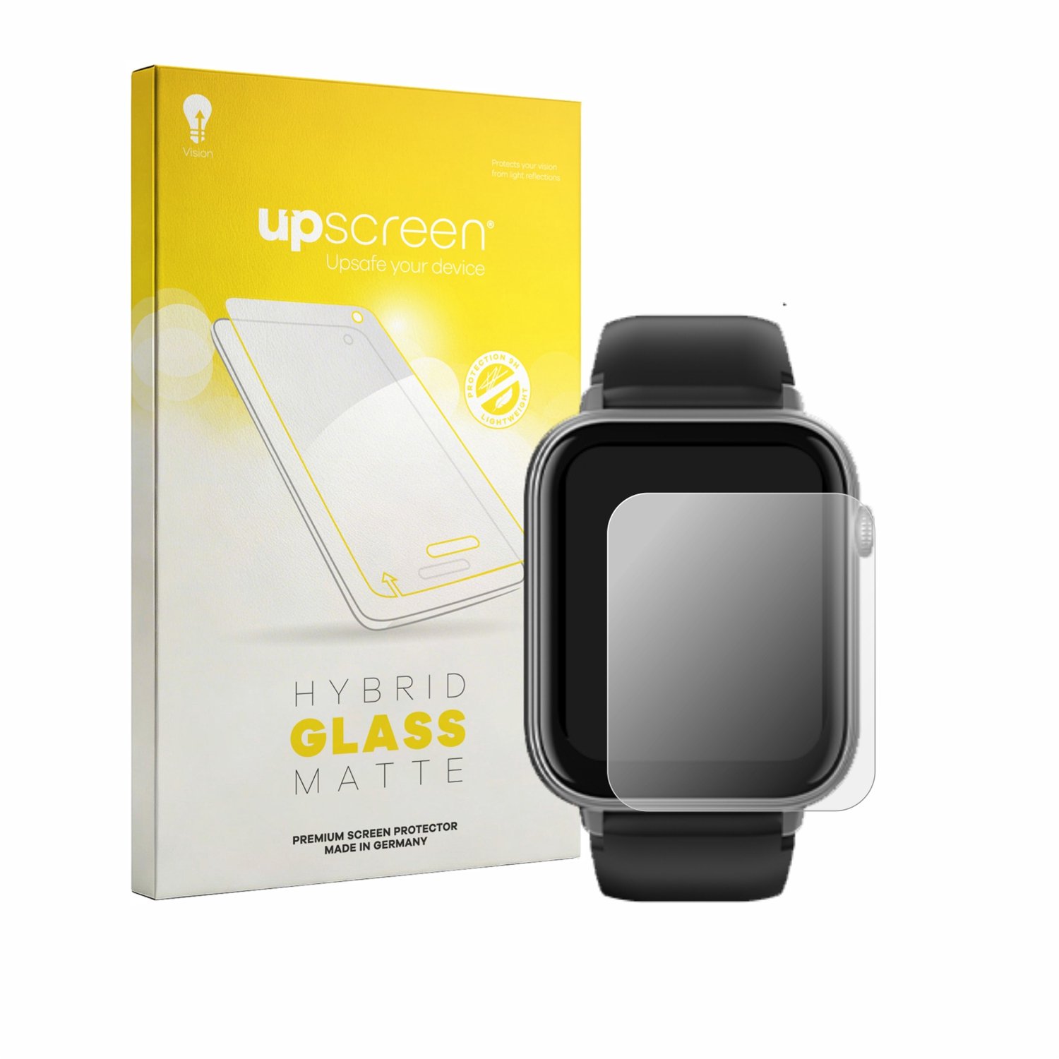 upscreen - Screenprotector voor WeurGhy T10 1.85" - Folie Beschermfolie Beschermglas matte