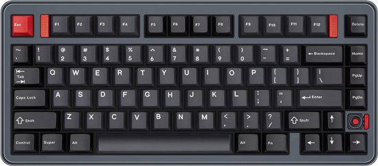 Ticktype EVO75 Aangepast Tri-Mode Draadloos Mechanisch Toetsenbord