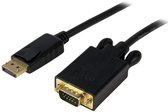StarTech.com 3 m lange DisplayPort naar VGA adapter converter kabel - DP naar VGA 1920x1200 - zwart