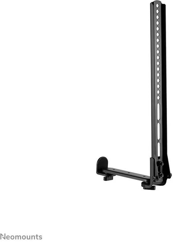 Neomounts AWL29-650BL1 universele videobar/soundbar/speaker steun, diepteverstelbaar (7,7-21,5 cm) - zwart — afbeelding 2