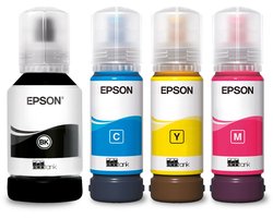 Epson 102 - EcoTank Inktflessen - Multipack - Kleur / Zwart