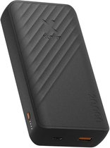 Xtorm Go2 Powerbank 20000 mAh - USB-A en USB-C - Ideaal voor reizen - Super Snel Laden - Zwart