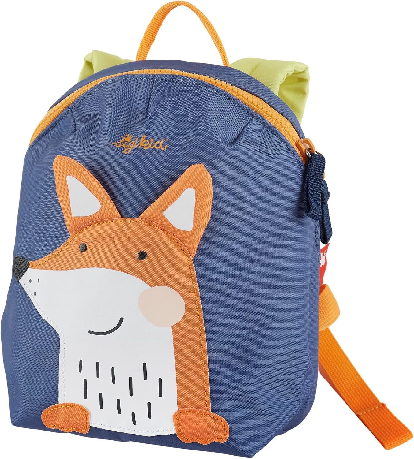 Sigikid Kinderrugzak Mini Draak - 2-5 Jaar - Blauw/Oranje