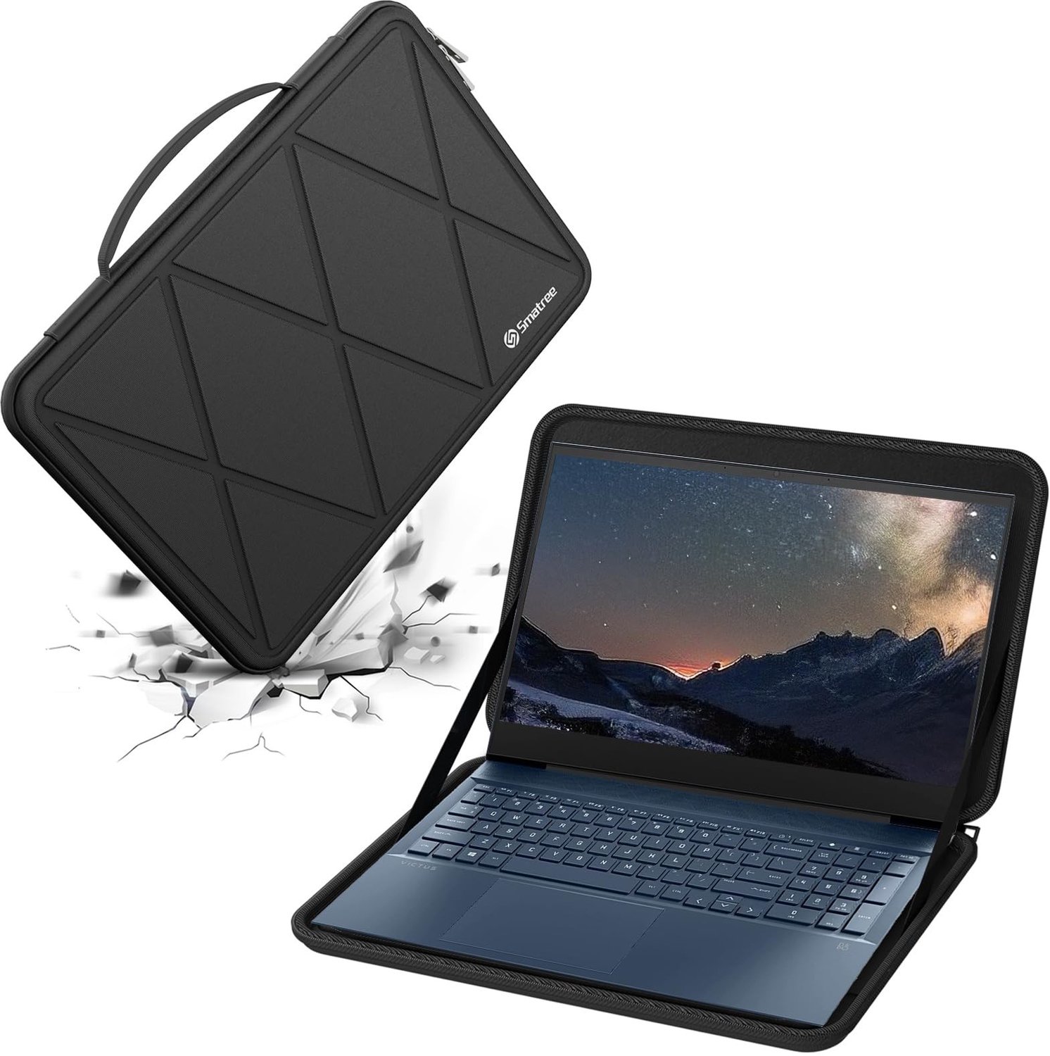 Harde Beschermende Laptophoes 15,6 Inch voor Diverse Gaming Laptops