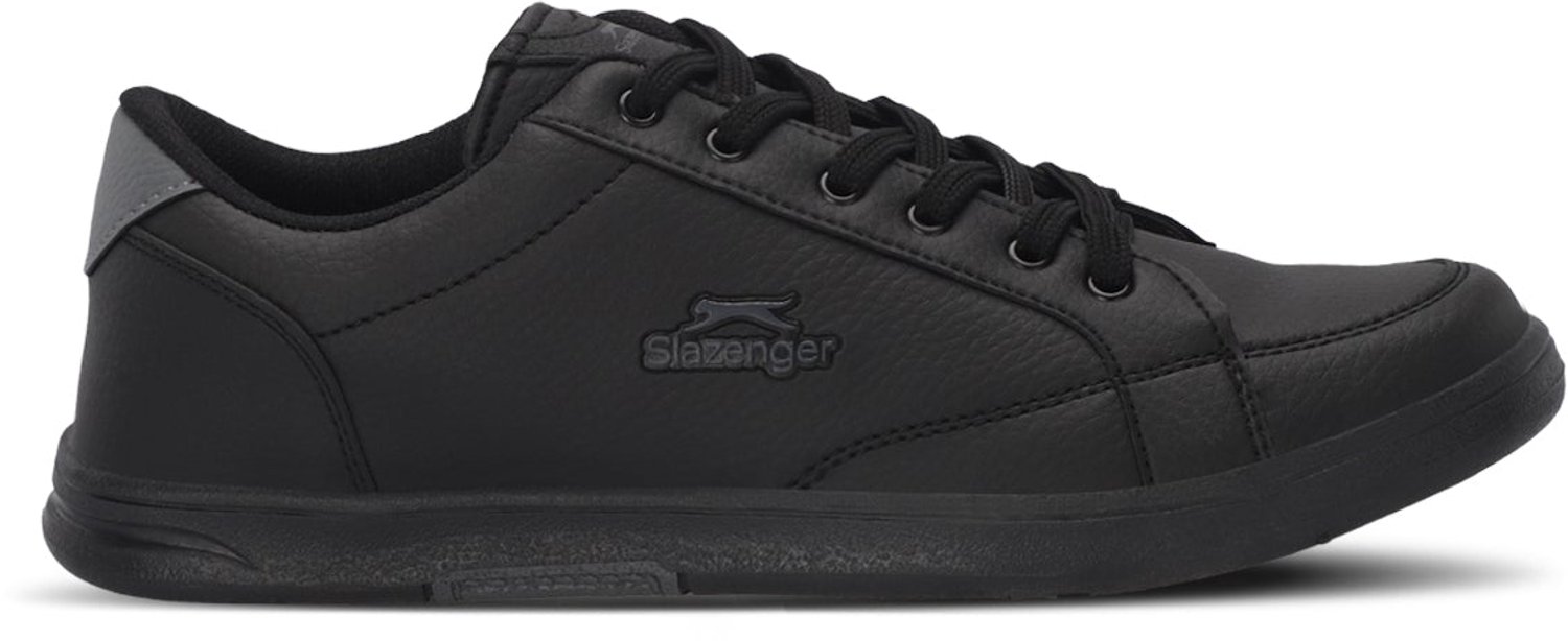 Slazenger Albert Heren Sneakers - Zwart / Donkergrijs