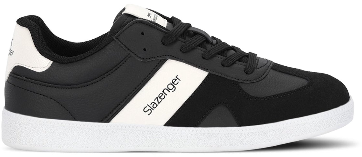 Slazenger Factory Heren Sneakers - Zwart / Wit