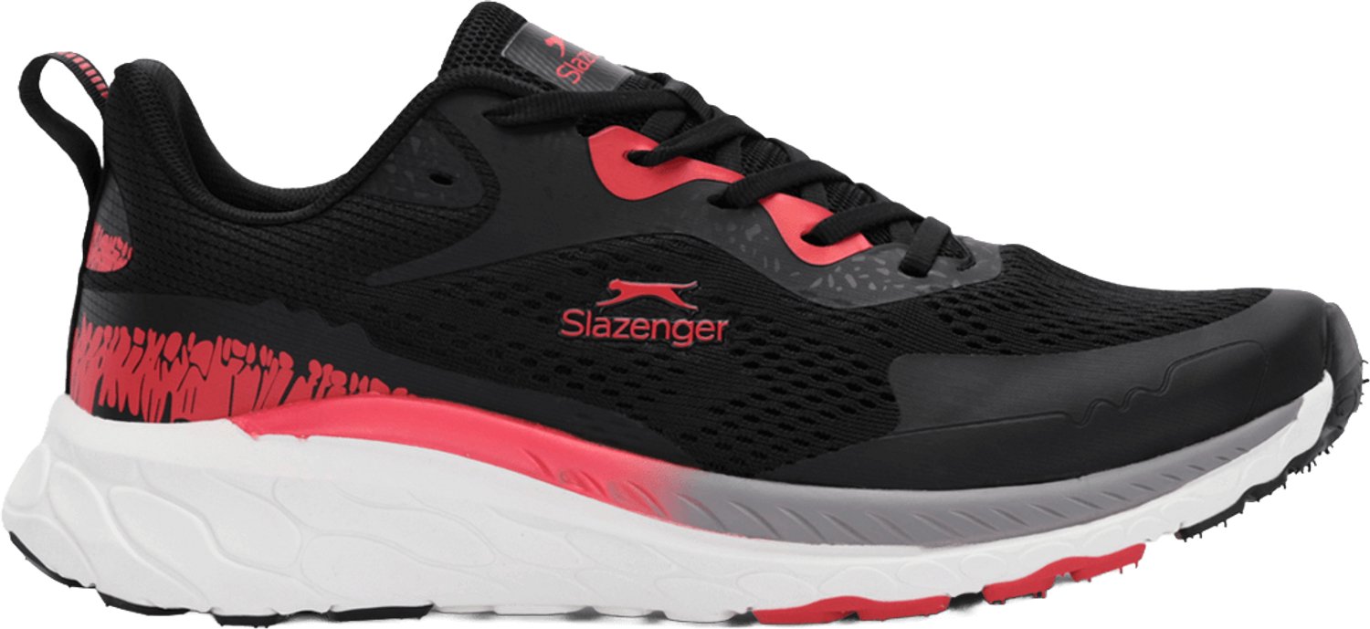 Slazenger Warning Heren Sneakers - Zwart