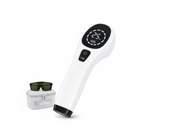 Klarven® Infraroodlamp Wit - Rood Licht Therapie Apparaat - Red Light Therapy Device - Handheld Massager - 650nm en 808nm LED - Voor Gezicht, Nek, Schouders en Rug