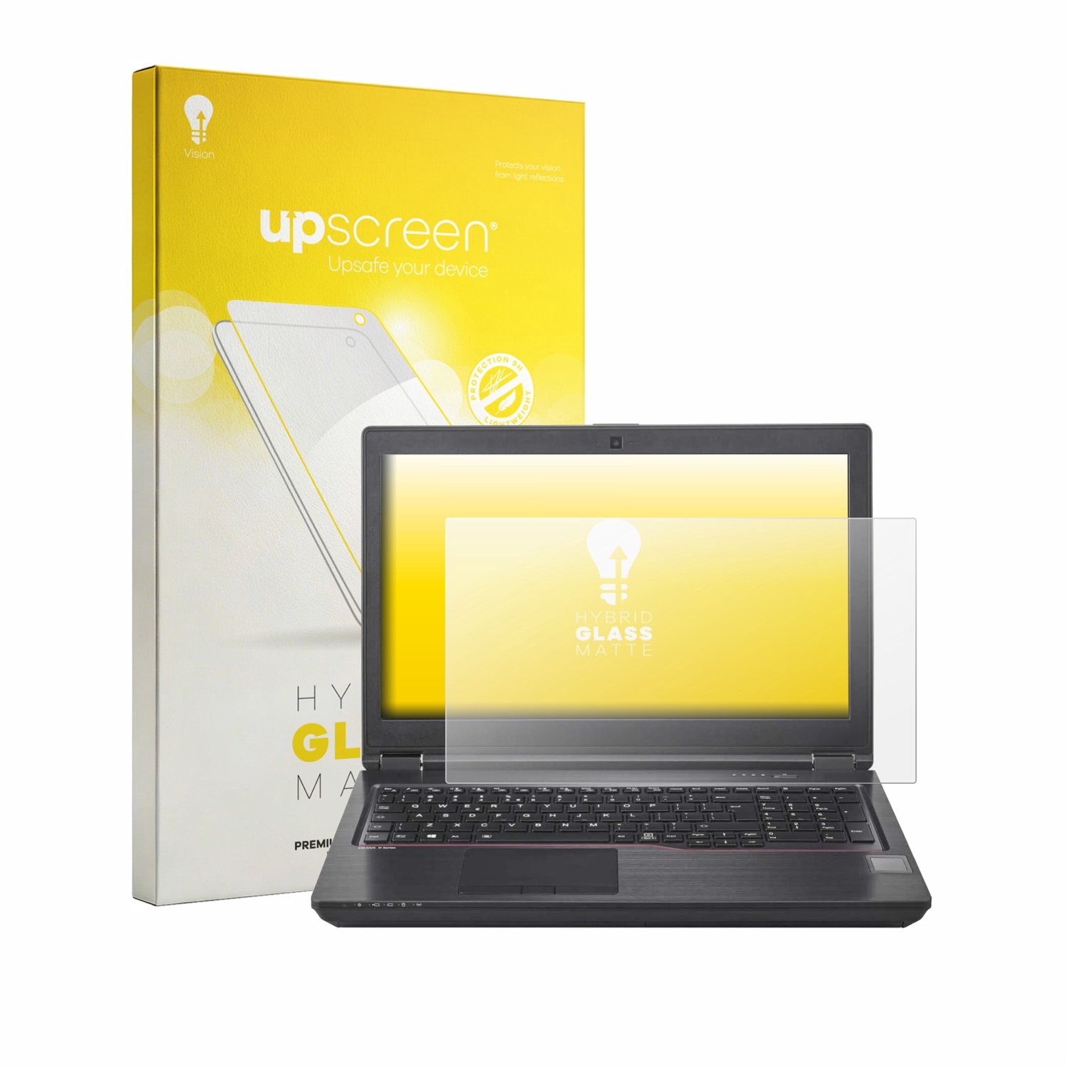 upscreen - Screenprotector voor Fujitsu Celsius H780 - Folie Beschermfolie Beschermglas matte