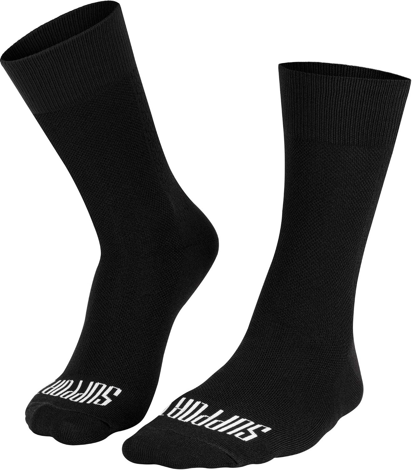 SUPPORT Fietssokken Super Lichtgewicht Ademend Anti-slip Unisex Zwart