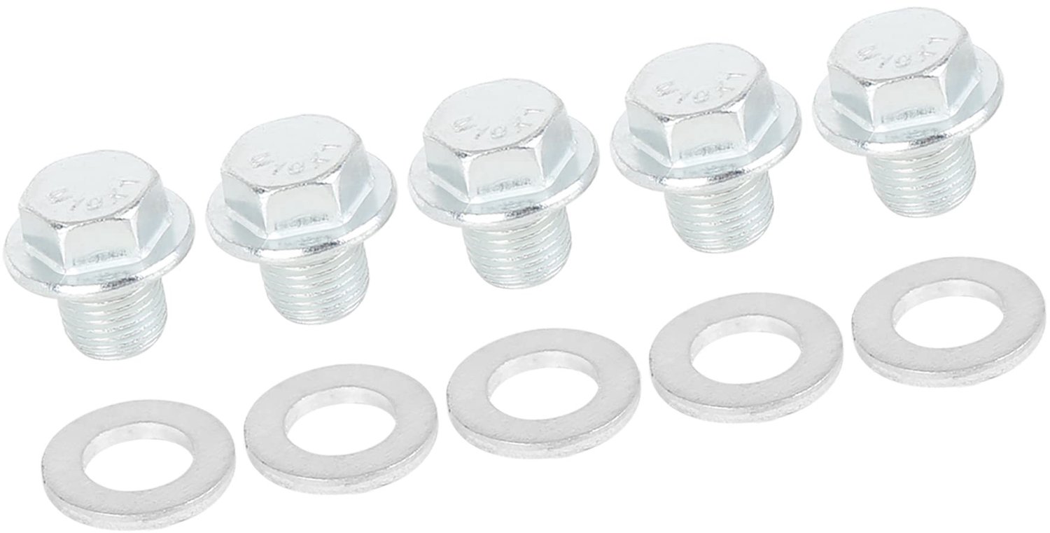 Afvoerdop 5 Stuks - Afdichting - M10x1 - Auto - Motoroliekuip - Stekker - Afvoerplug