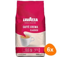 Lavazza - CaffÃ¨ Crema Classico Bonen - 6x 1kg