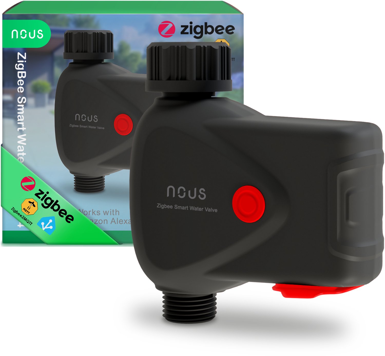 Slimme tuinberegeningsklep, Zigbee naar MQTT, TUYA
