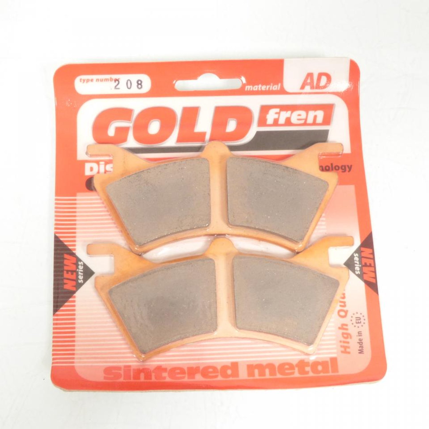 Plaquette de frein Gold Fren pour Quad Polaris 500 Sportsman 6X6 2000 à 2008 ARD Neuf
