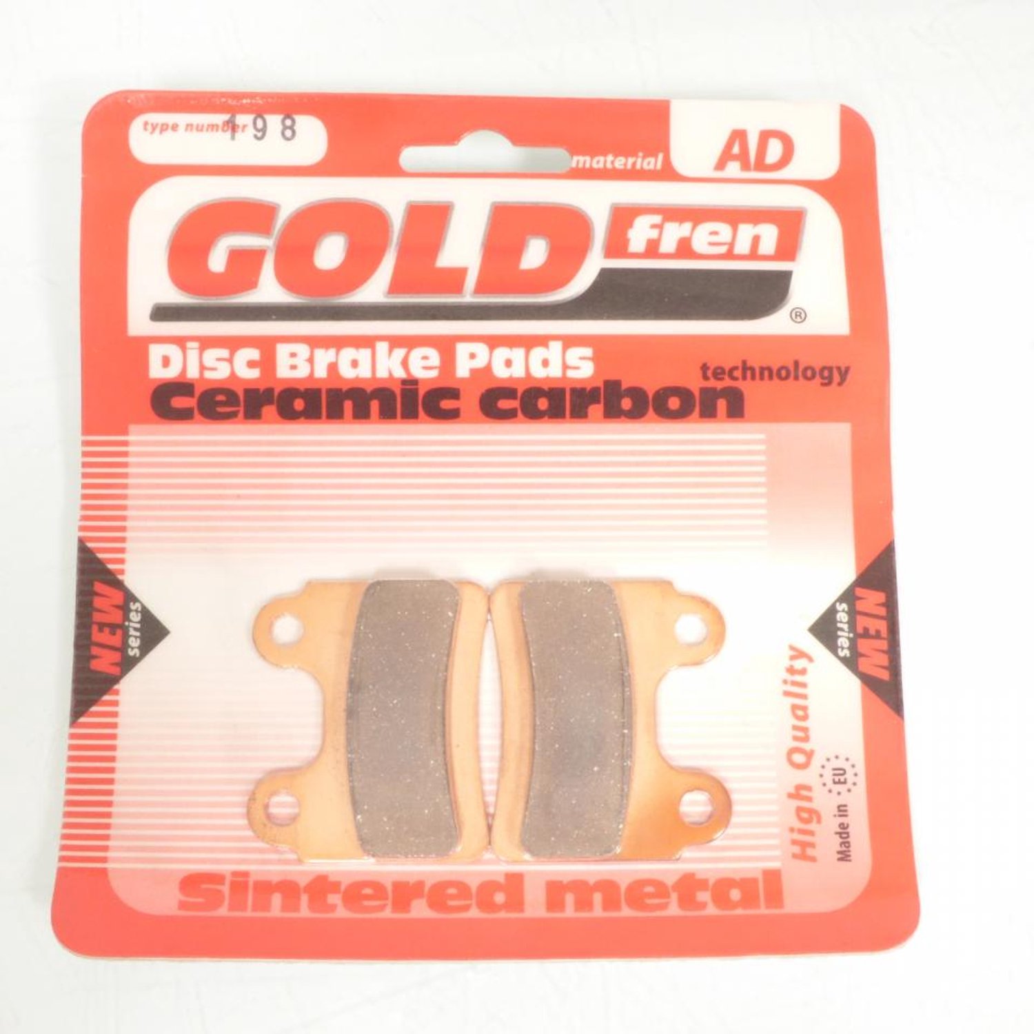 Plaquette de frein Gold Fren pour Moto Sherco 290 2.9 2T Trial 2006 à 2012 AVG / Etrier AJP Neuf