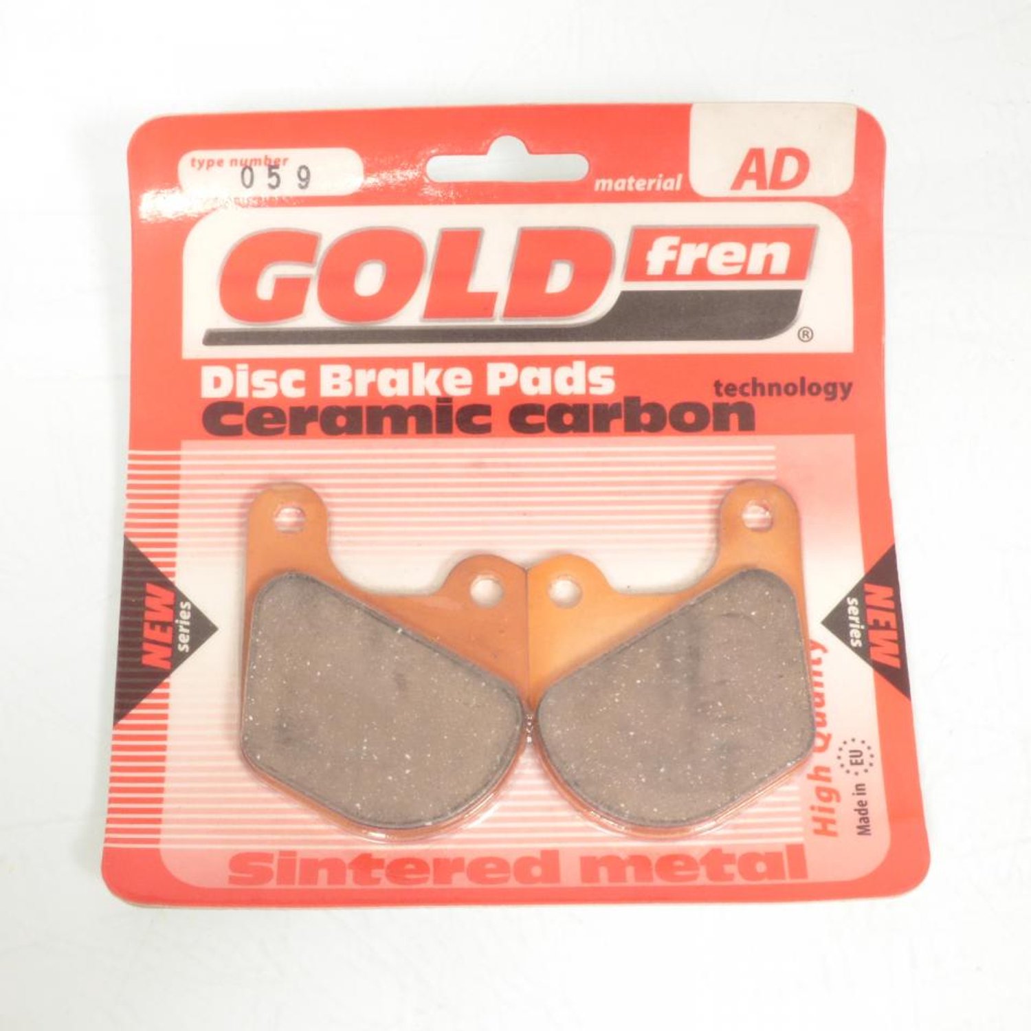 Plaquette de frein Gold Fren pour Moto Harley Davidson 1340 FXSB Low Rider 1983 à 1985 AVG/AVD / FXB/C318 Neuf