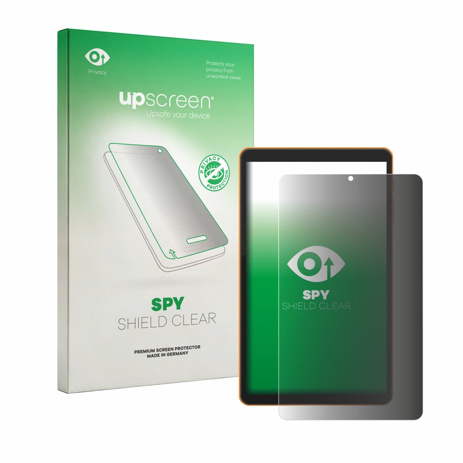 upscreen - privacy screenprotector voor paitanry Tablet 8.7" - Folie Beschermfolie Blauwlichtfilter