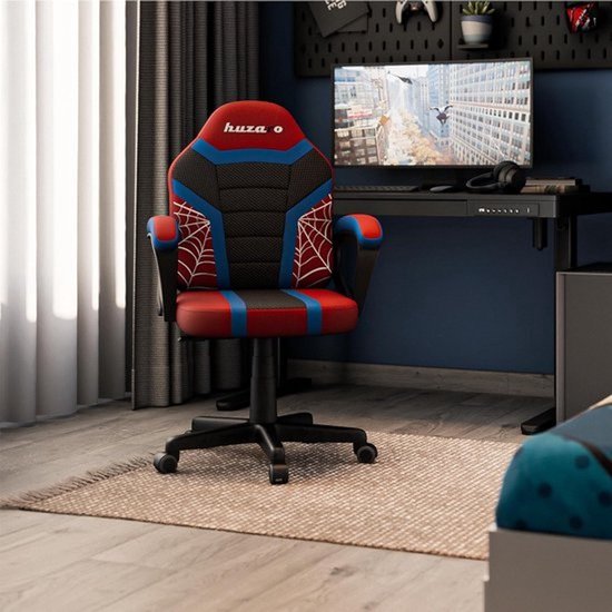 Kinder Gamestoel - Comfortabele Zitstoel - Gaming en Studie - Robuuste Constructie - 150 kg Gewicht - Zwart van kinder — afbeelding 3