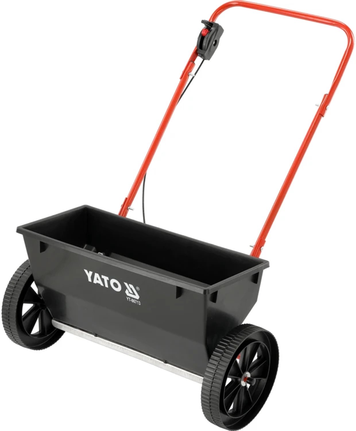 Yato strooiwagen YT-86713 - 25 liter, strooibreedte 50 cm, 10 standen