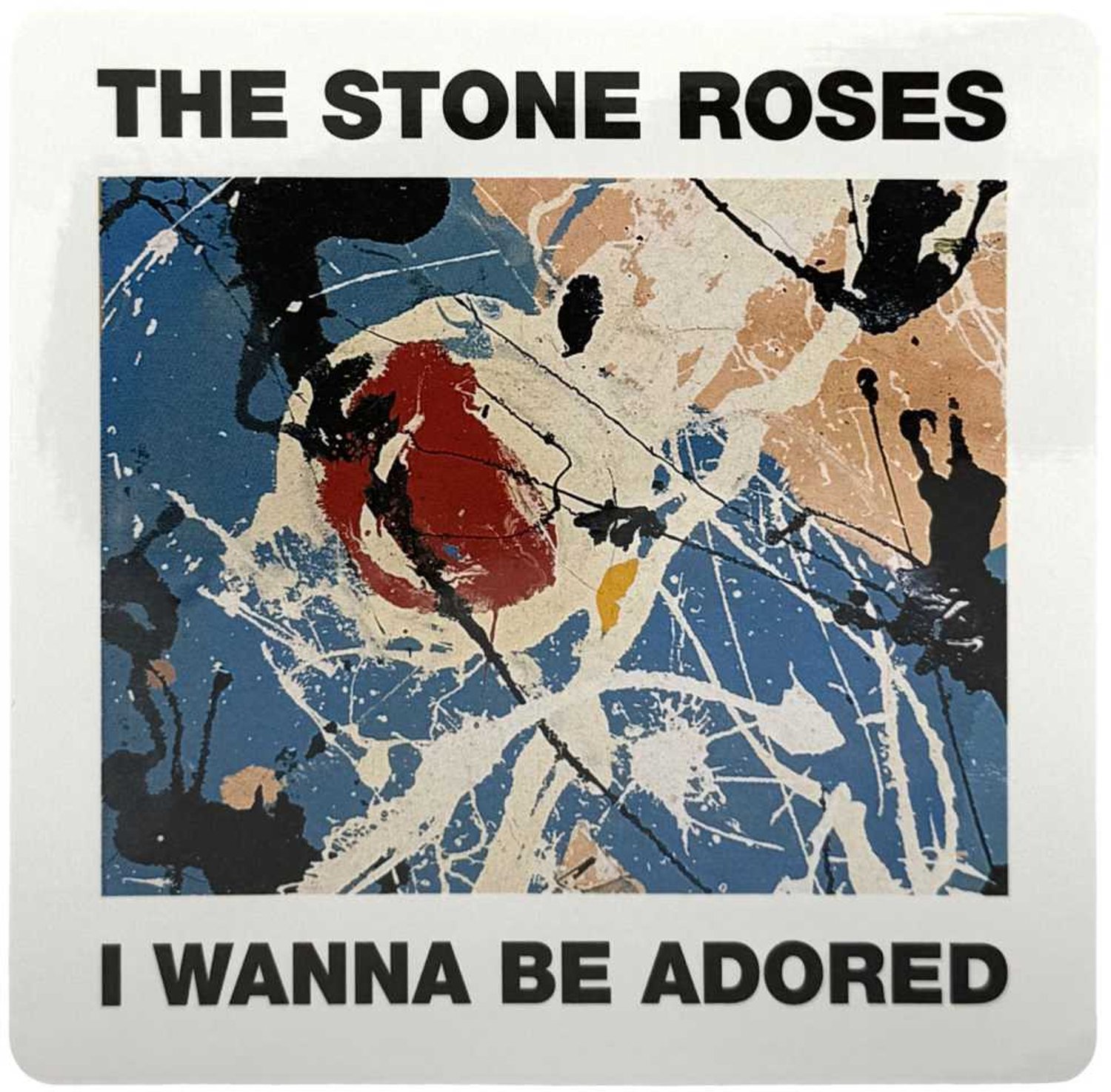The Stone Roses - Adored Sticker - Wit/Multicolours