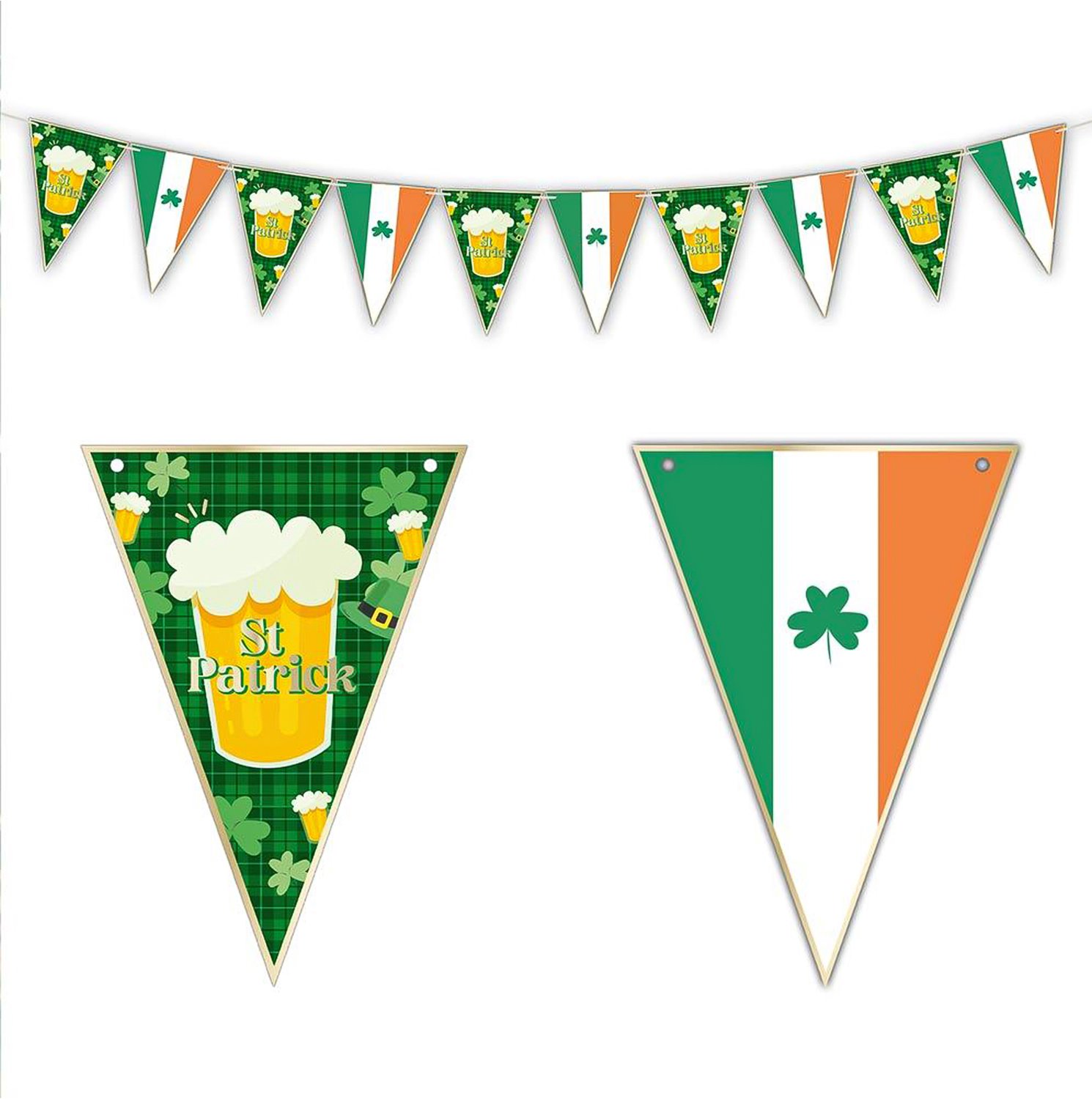SUD TRADING - Vlaggenlijn Bier St. Patrick 3m