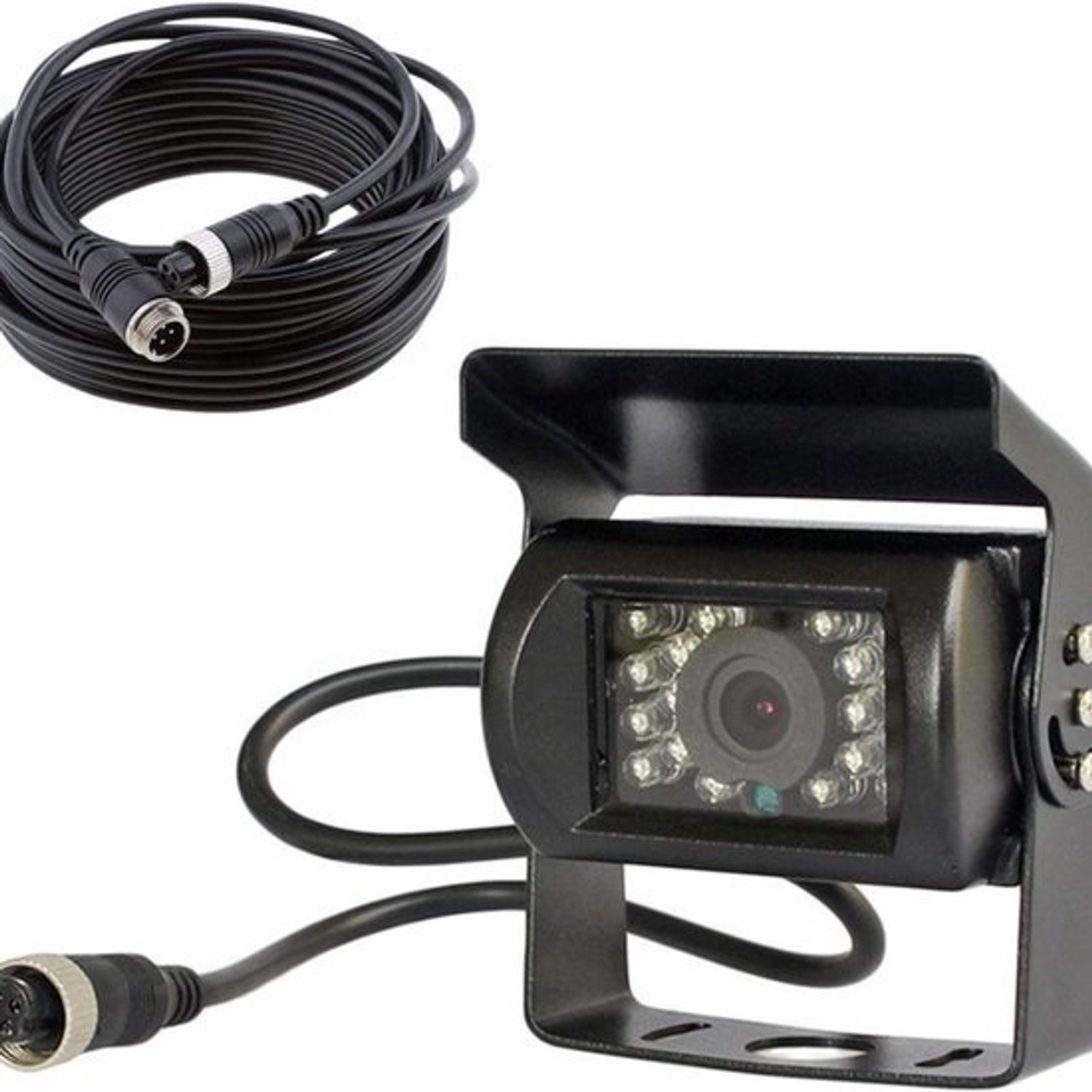 Achteruitrijcamera - Dashcam - Parkeersensoren en parkeerhulp - Zwart
