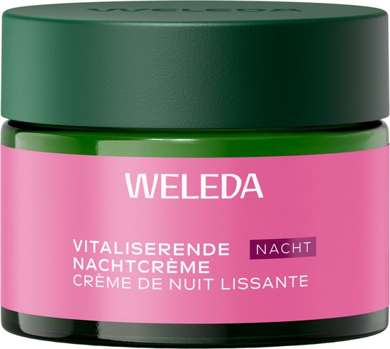 WELEDA Vitaliserende Nachtcrème - Wilde Rozen & Witte Thee - Anti-Age - 30+ huid - 40ml