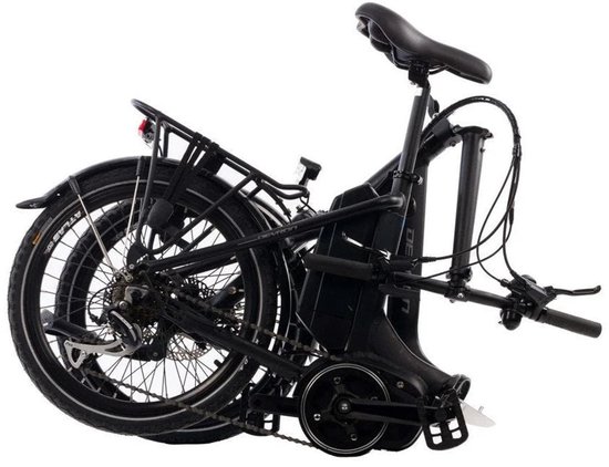 Qivelo Devron Fold – Zwart – Elektrische Vouwfiets 417Wh — afbeelding 5