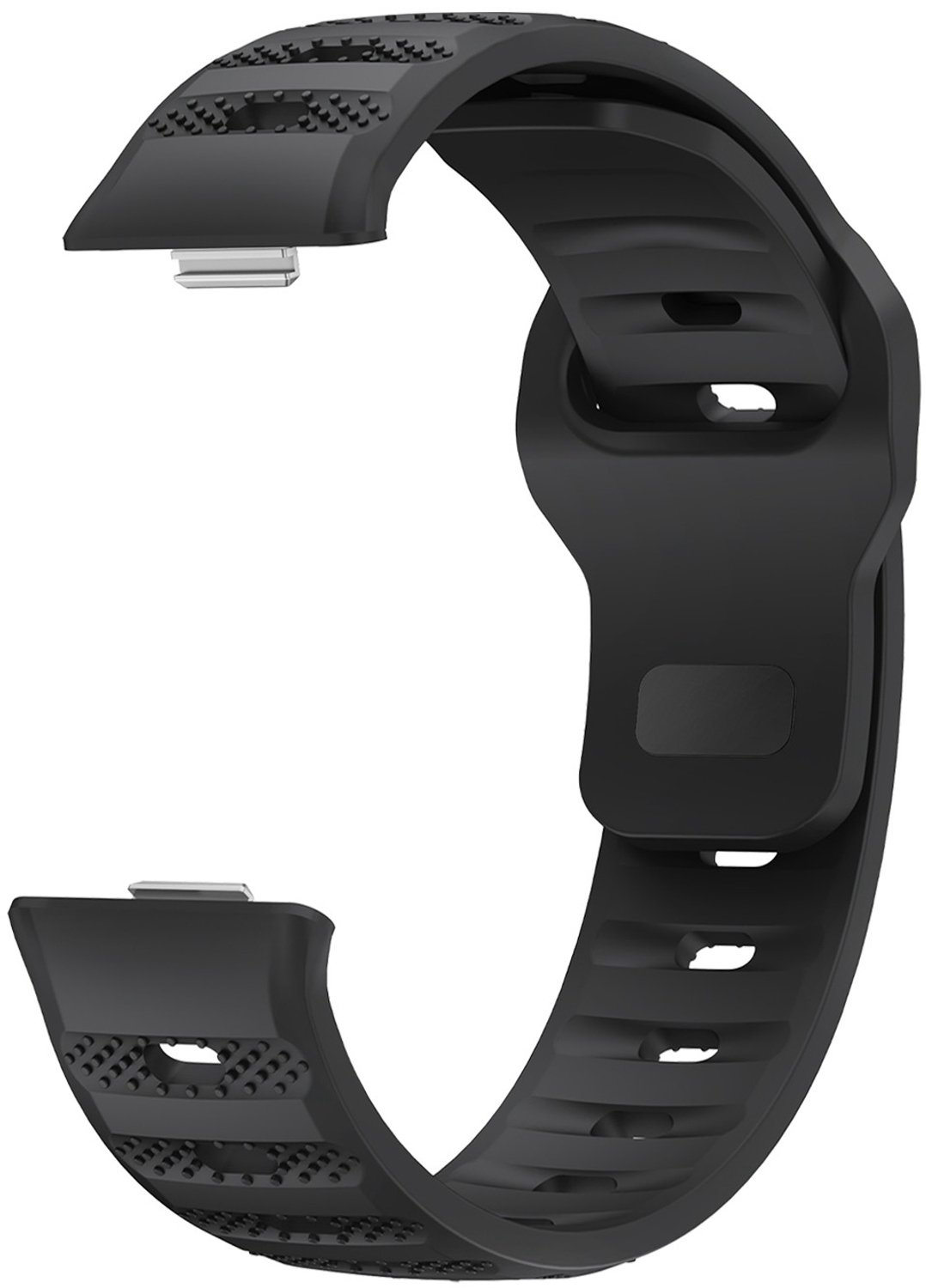 Siliconen Band Compatibel met Huawei Fit 4 / Fit 3 - Sportband met Stippenpatroon