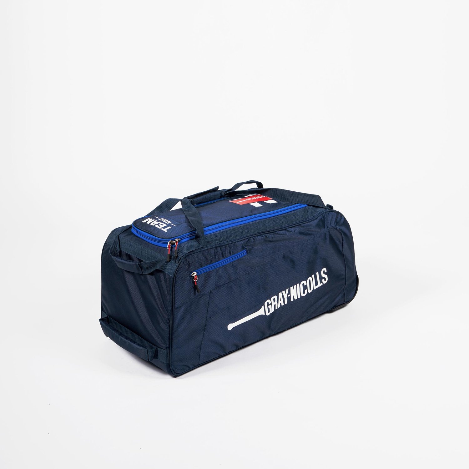 Gray-Nicolls sporttas Team 250 Wheelie navy royal 75x34x34 cm.