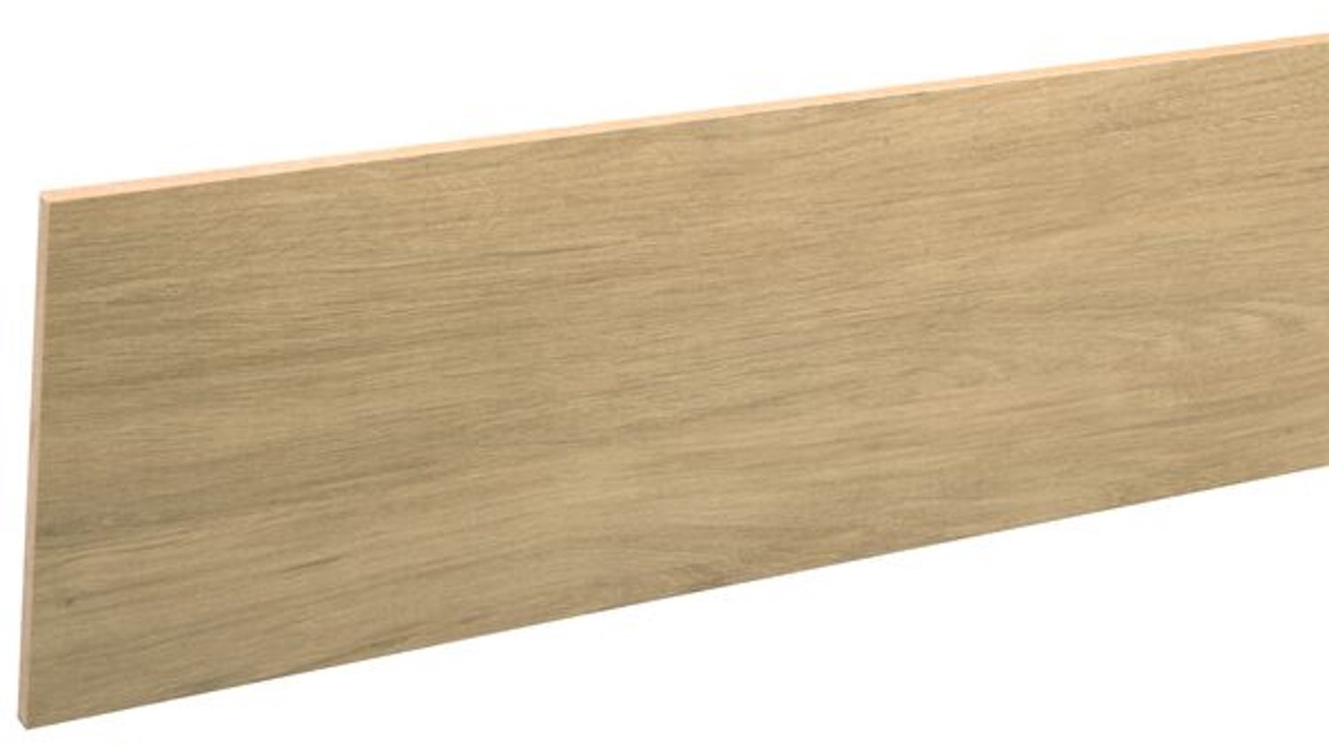 PVC Stootbord Grijs Eiken | 130 x 20 cm