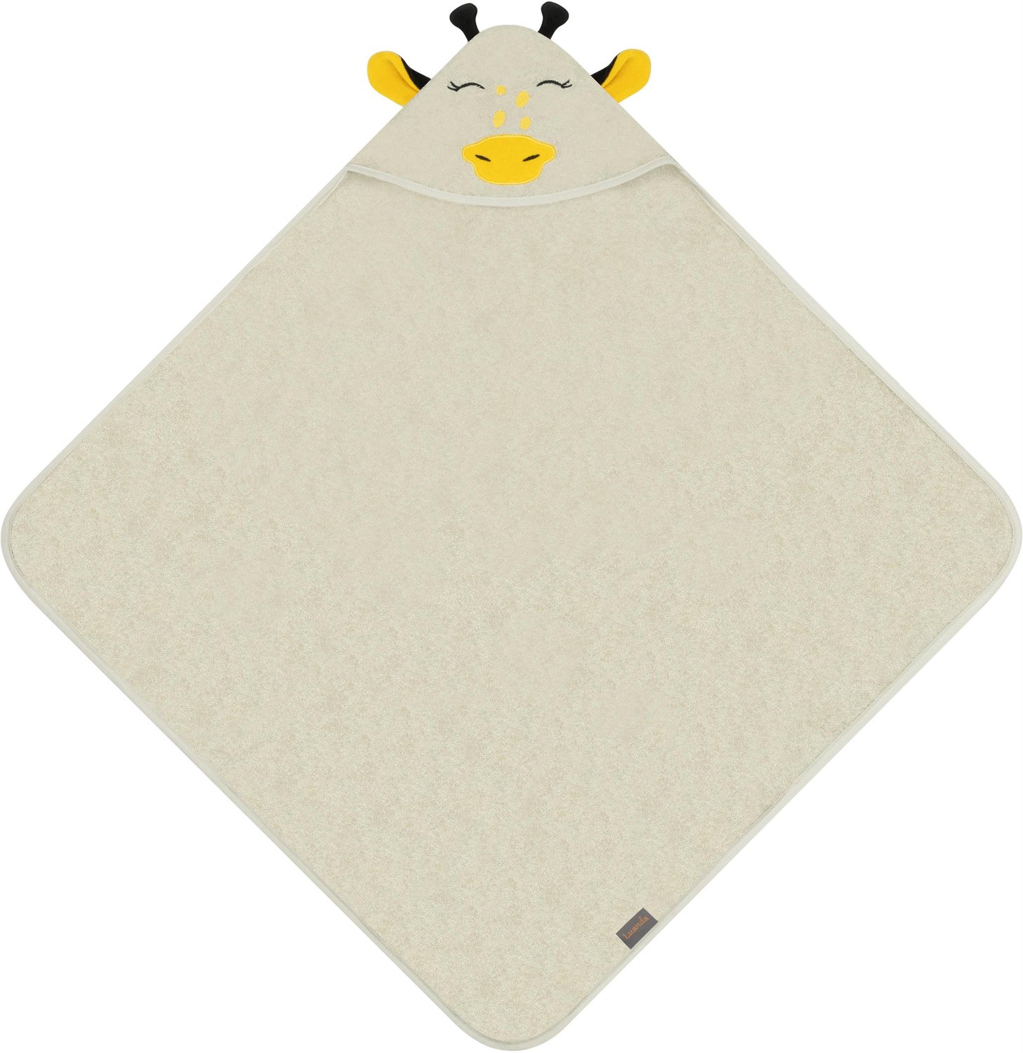 Babyhanddoek met capuchon van biologisch katoen „Luanda“