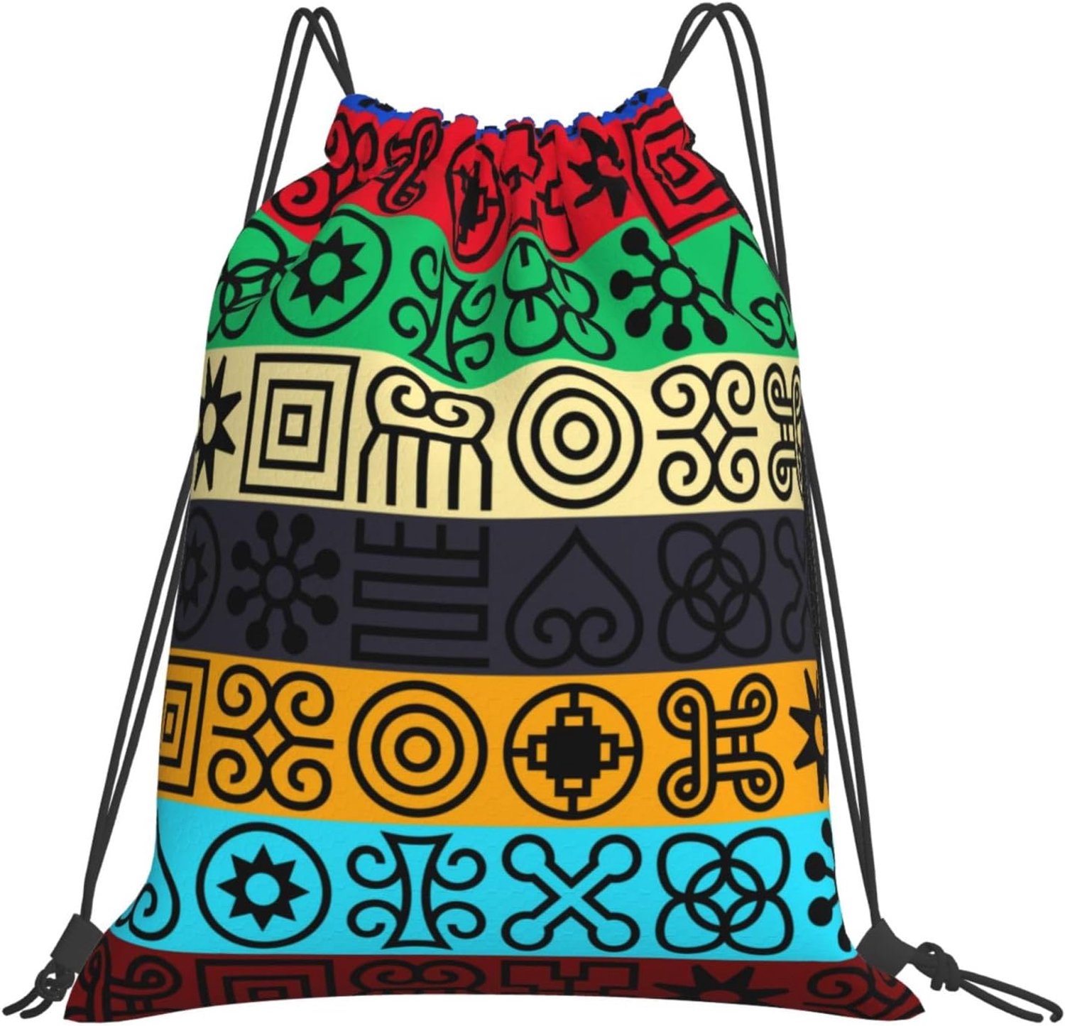 Drawstring tas - One Size - Zwart - Ideaal voor school en sport - Vemera