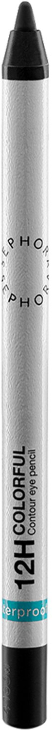 SEPHORA COLLECTION - 12HR Contour Eye Pencil - Oogpotlood - 01 Black lace