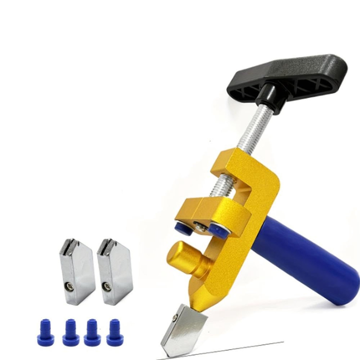 Glassnijder 2-in-1 3-15 mm - handmatig gereedschap - met accessoires - ideaal voor snijden en breken - Vemera