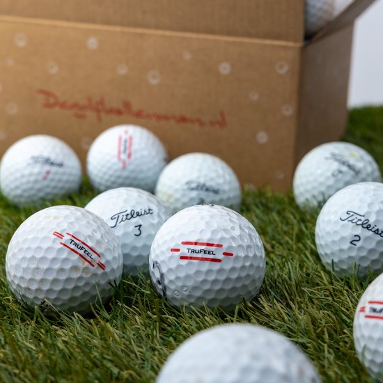 Titleist TruFeel - Lakeballs - 25 gebruikte golfballen - wit — afbeelding 2