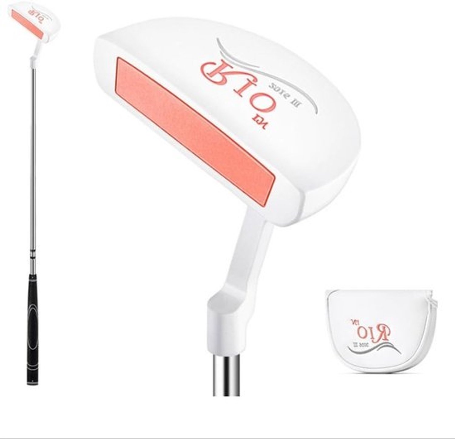 Golf Putter Dames - Blade Putter Vrouw - Golfspel verbeteren - Meer nauwkeurigheid - 33 inch - Roze