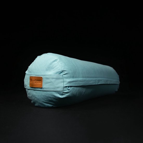 Gorilla Sports Yoga Bolster - Groen - 65 x 20 cm - Yoga kussen - Rond van Gorilla Sports. — afbeelding 3