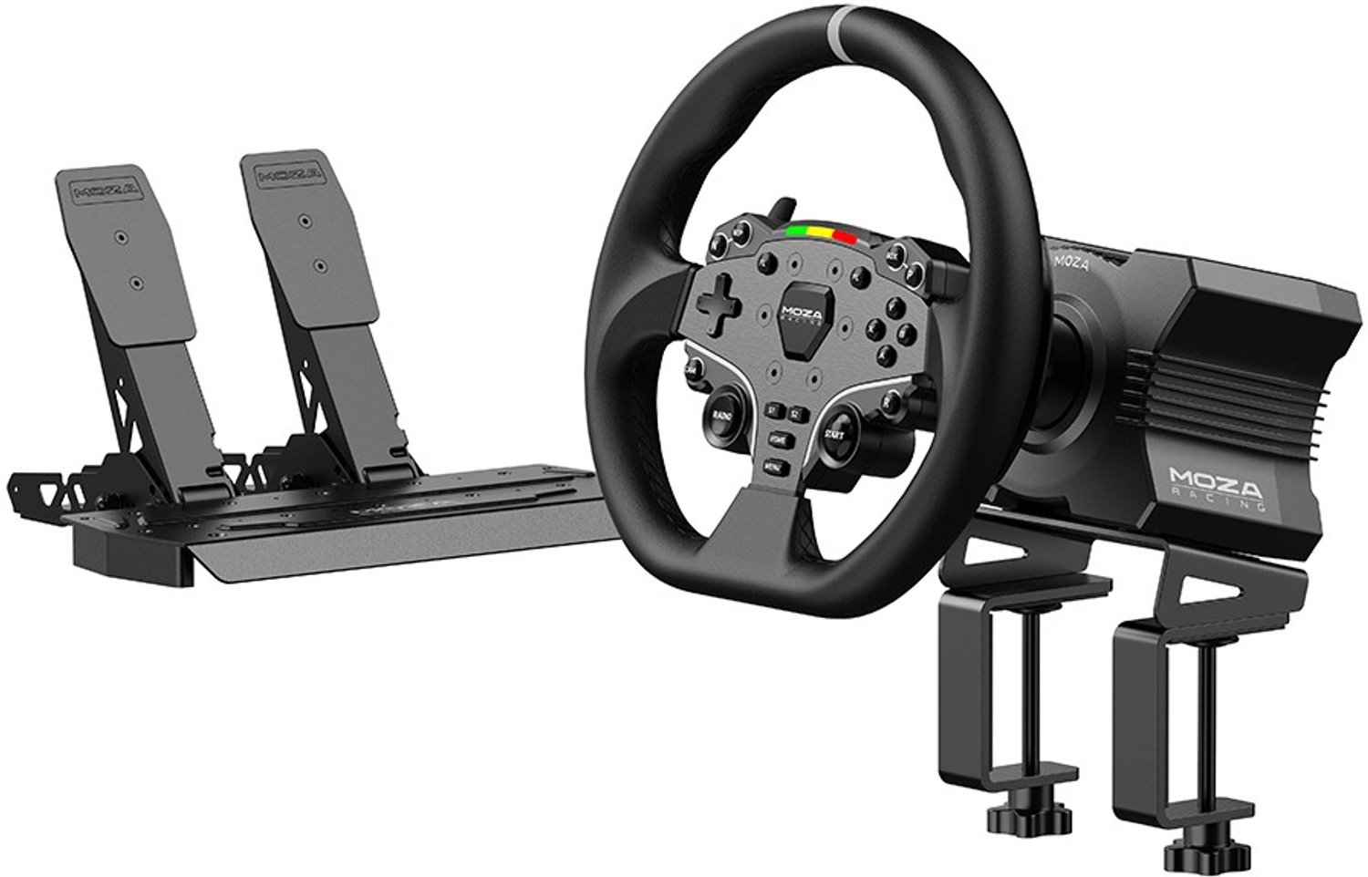 Bol.com Moza Racing R5 Bundel - Direct Drive Wheel Base - ES Steering Wheel -SR-P Lite Pedals aanbieding