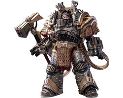 TOYVERSE JOYTOY 1/18 Action Figure Warhammer The Horus Heresy, Iron Warriors Perturabo Primarch of The lVth Legion - ShopVlot