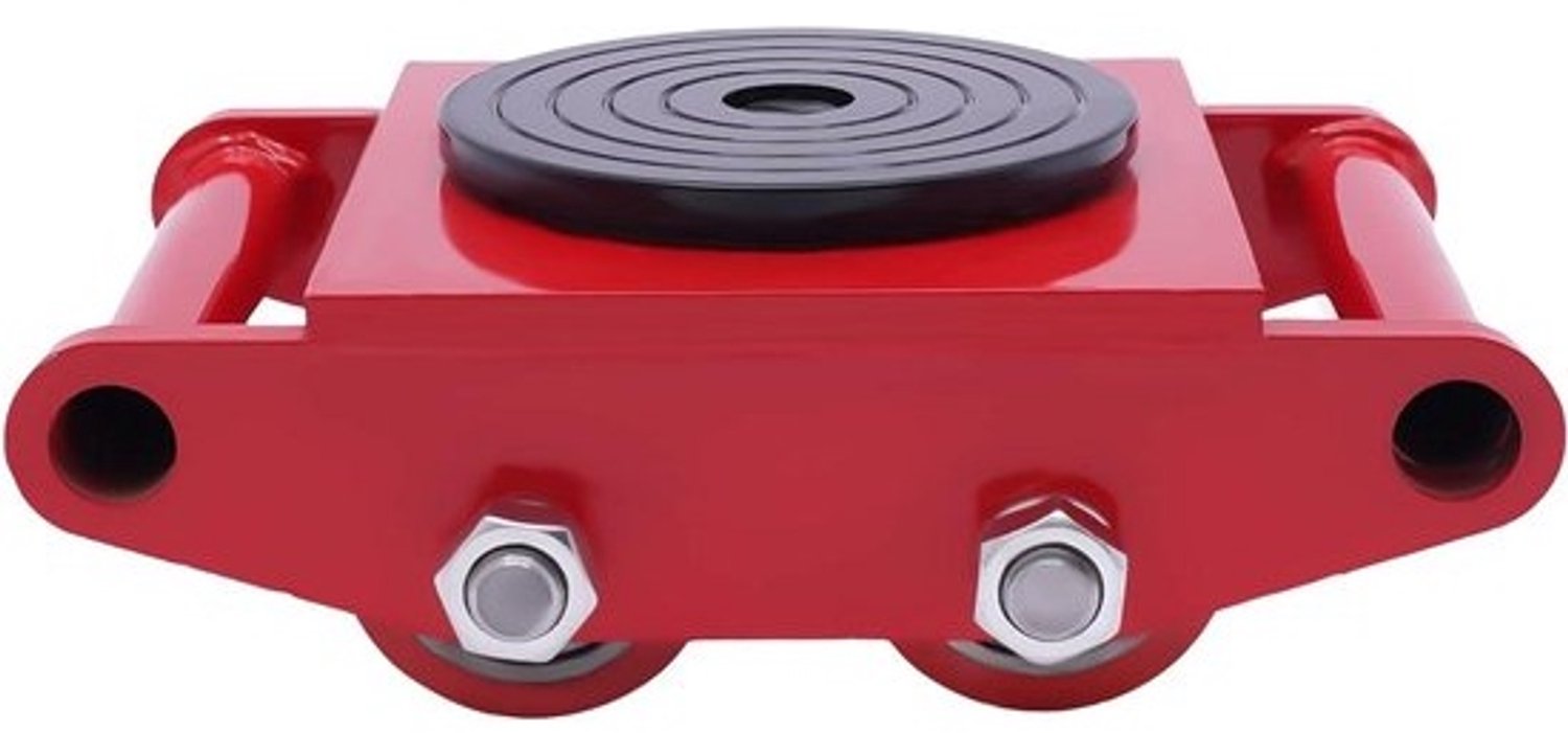Meubelroller Transportroller - Verhuisroller Dollie - Meubels Verplaatsen - 360 Graden Draaibaar - 30 x 20 x 9 cm - Rood