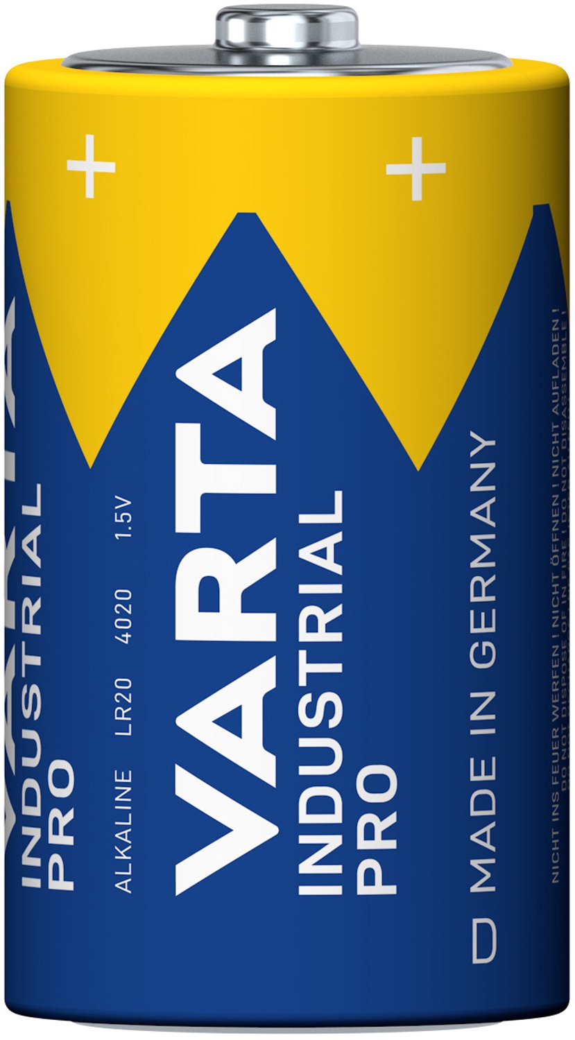 Varta D (LR20) Industrial Pro batterijen - 1 stuk