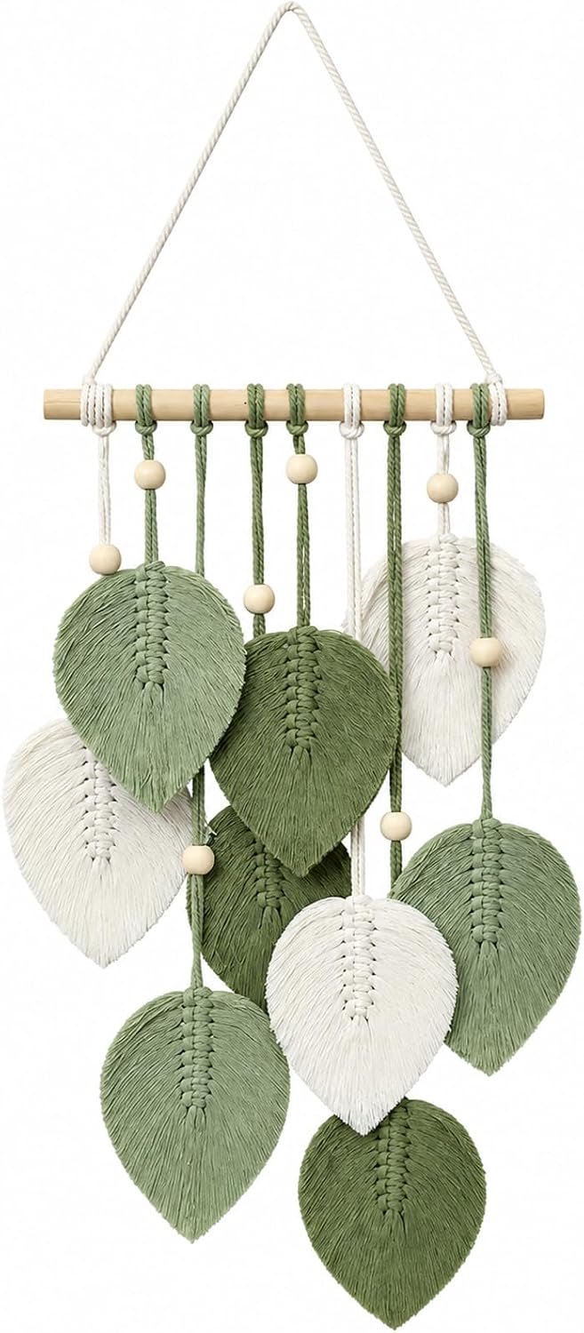 Macrame Tapestry Wanddecoratie - 60x100 cm - Boho stijl - Voor een sfeervolle inrichting - Vemera