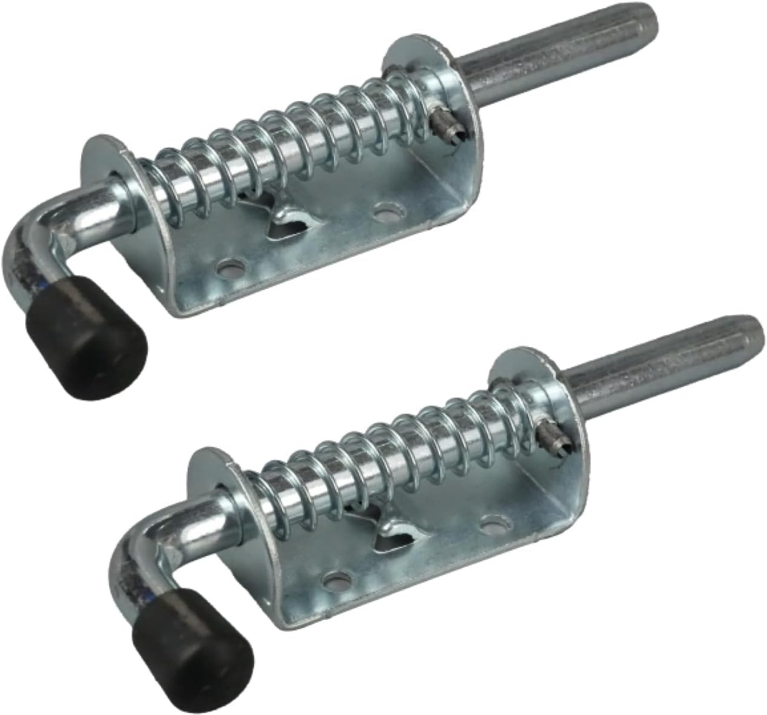 Stalen Veerhaak 128 mm - Roestvrij staal - Verbeterde veiligheid - Voor garage- en tuinmeubels - ShopVlot