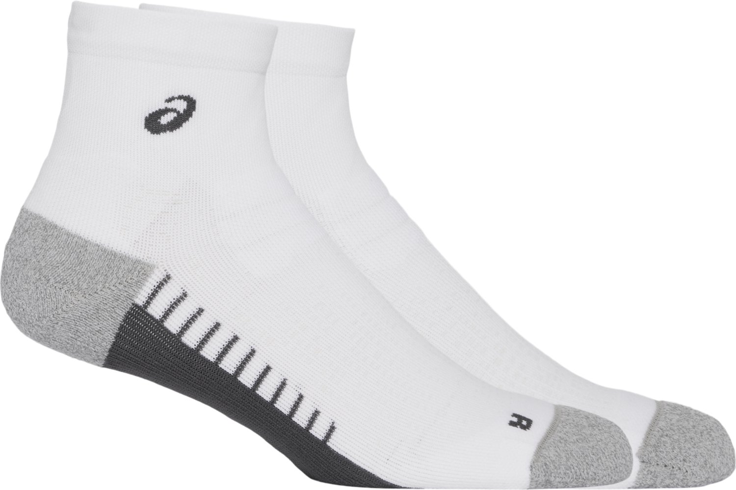 ASICS Performance Run Sock Quarter Hardloopsokken – Brilliant Performance Run Hardlopen Unisex Sportsokken voor Volwassenen Wit