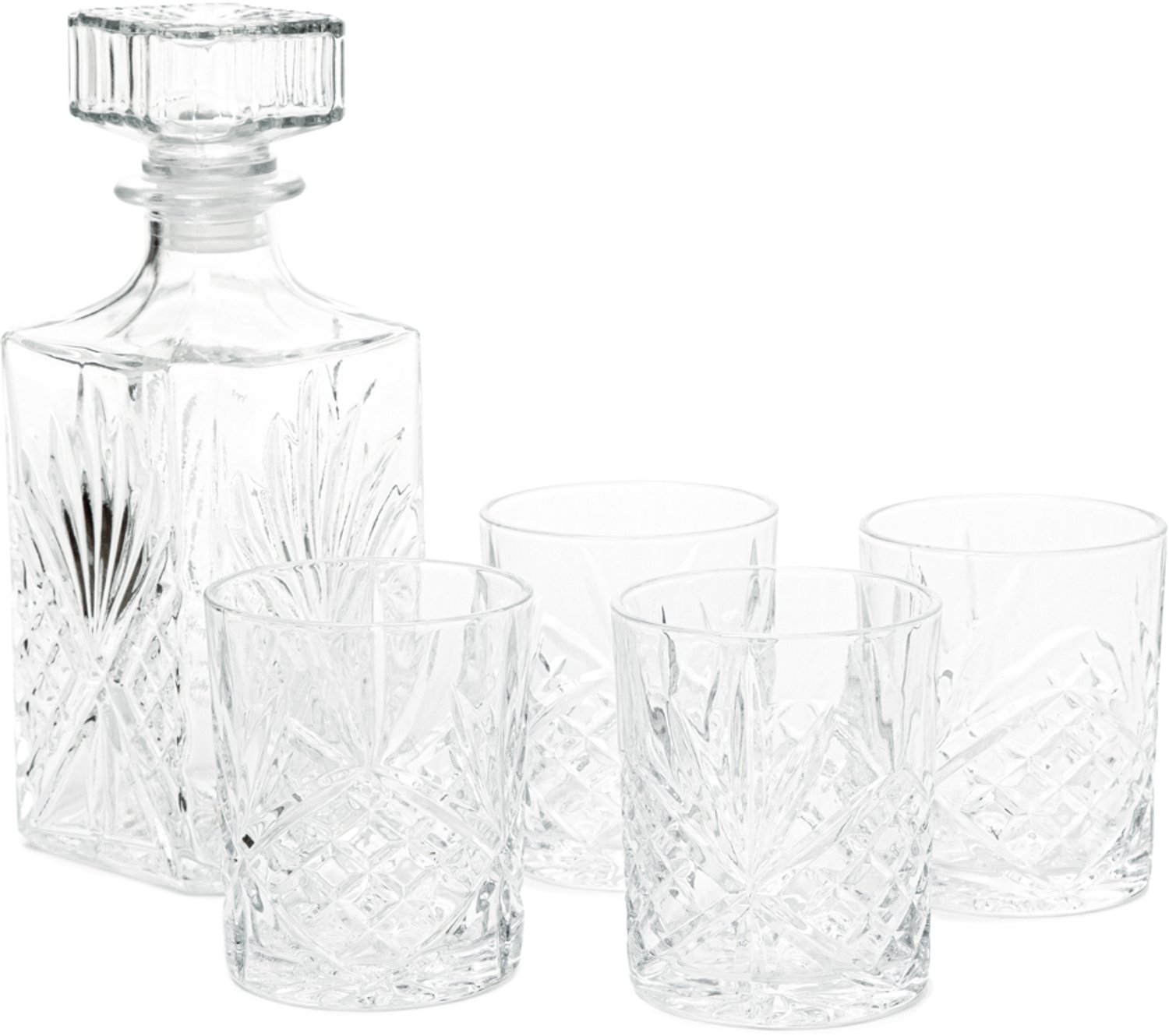 HOMLA | Karaf | DURABLE | met glazen | 5 stuks | ALL 838625